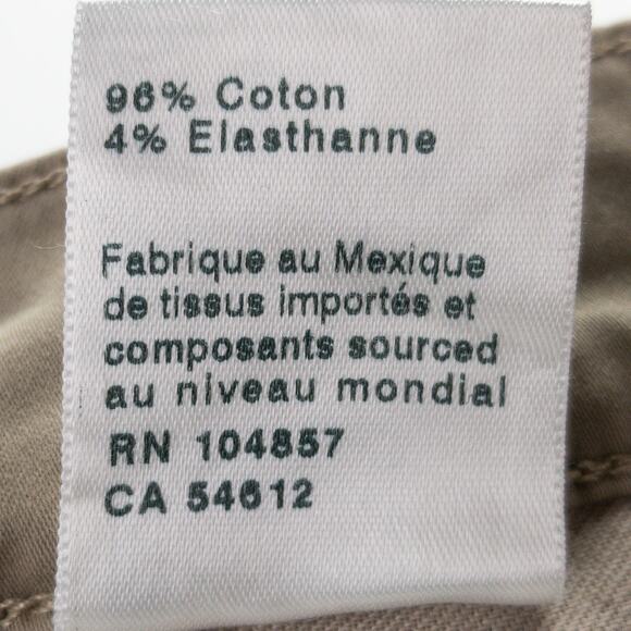 AG Slim Fit Chino Pants 33x33 Beige Stretch Lux Line Twill by Goldschmied - Picture 6 of 12